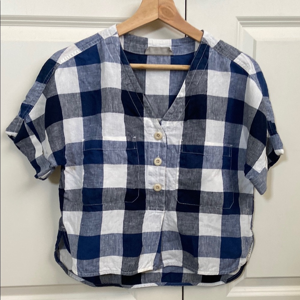 Everlane linen top